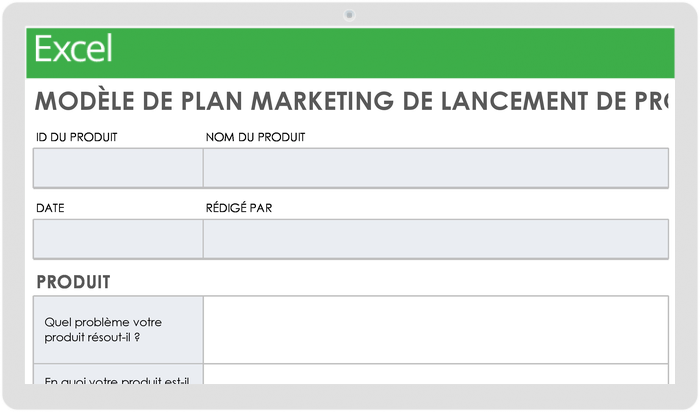 Plan marketing de lancement de produit